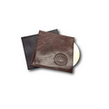 Leather CD or DVD Pouch (Deboss/ Foil stamp)